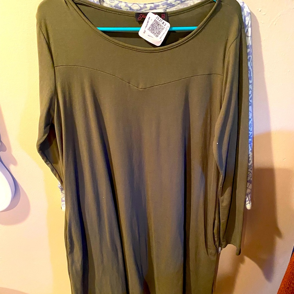Green tunic